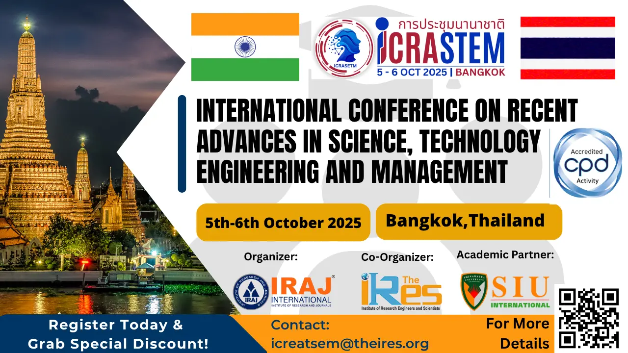 Science Technology Engineering and Management Conference in Thailand